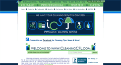 Desktop Screenshot of cleaningcfl.com